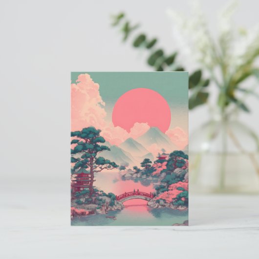 Japan vintage ポストカード (スタンド正面)