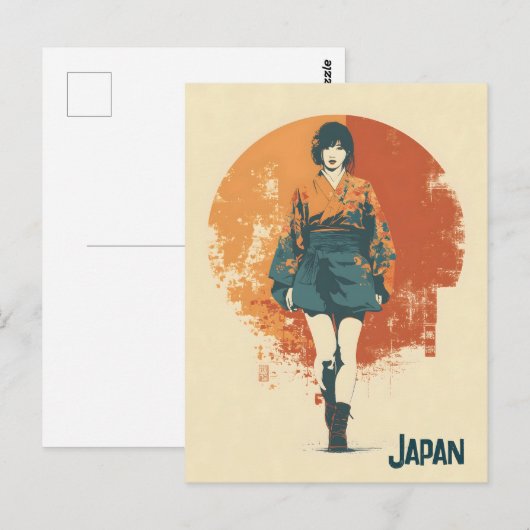 Japan vintage ポストカード (正面/裏面)