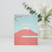 Japan Vintage Travel Poster – アートポストカード ポストカード (スタンド正面)