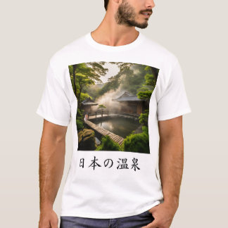 Japan wonderful scenery and hidden animals T-shirt Tシャツ