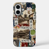 Japancore Collage Japanese Aesthetic Art Case-Mate iPhoneケース (裏面)