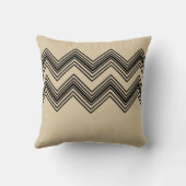 JAPANDI装飾用クッションサンド&ブラック クッション (裏面)