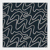 Japandi Minimalist Brush Stroke Pattern in Cream 壁紙 (正面)