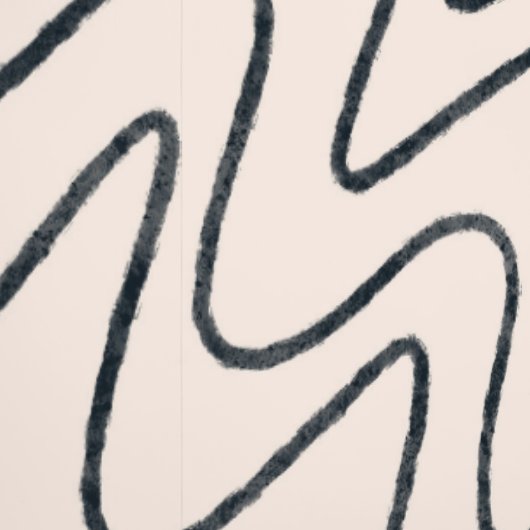 Japandi Minimalist Brush Stroke Pattern in Cream a 壁紙 (縫い目)