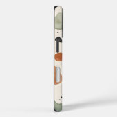 Japandi Organic Shapes Beige Case Case-Mate iPhoneケース (裏面 / 右)