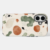 Japandi Organic Shapes Beige Case Case-Mate iPhoneケース (裏面 (横))