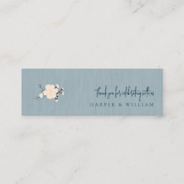 japandi qrコードSNS結婚カード スキニー名刺