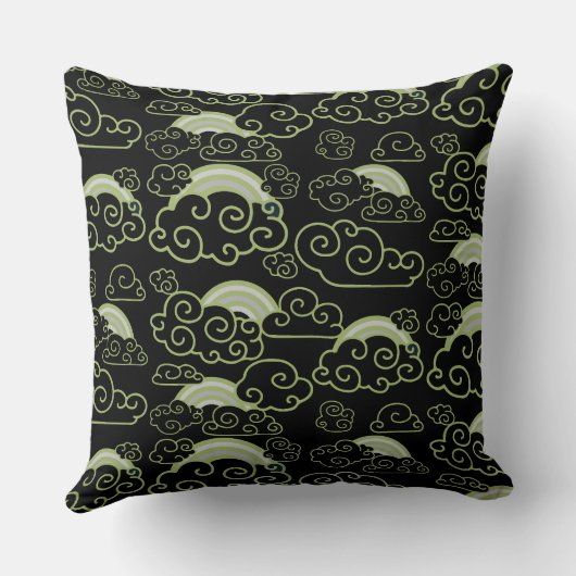 Japandi Style Home Decor クッション (裏面)