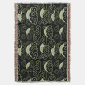 Japandi Style Home Decor スローブランケット (正面縦)