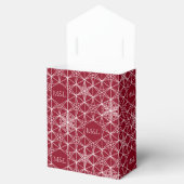 Japandi style Snowflake Wedding フェイバーボックス (オープン)