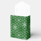 Japandi style Snowflake Wedding フェイバーボックス (オープン)