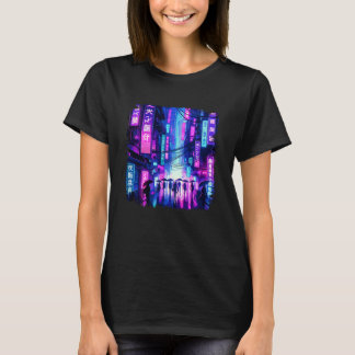 Japanese Aesthetic Tokyo Japan Cyberpunk Streetwea Tシャツ