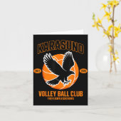 Japanese Anime Volleyball Club Karasunooo High カード (黄色い花)