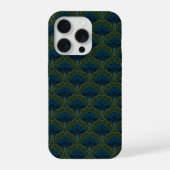 Japanese art deco style_Deep Forest iPhoneケース (裏面)