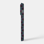 Japanese art deco style_Midnight iPhoneケース (左側面)