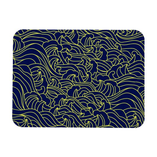 Japanese Art Pattern Magnet マグネット (横)