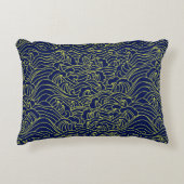 Japanese Art Pattern Pillow アクセントクッション (正面)