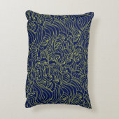 Japanese Art Pattern Pillow アクセントクッション (裏面(縦))