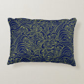 Japanese Art Pattern Pillow アクセントクッション (裏面)