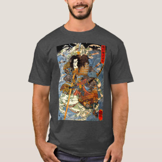 JAPANESE ART PRINT Japanese Samurai 2 Tシャツ