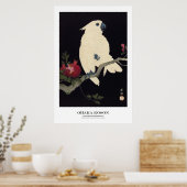 Japanese Art Print - Ohara Koson - Cockatoo ポスター (キッチン)