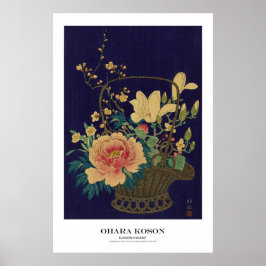 Japanese Art Print - Ohara Koson - Flowers ポスター