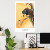 Japanese Art Print - Ohara Koson - Peacock ポスター (ホームオフィス)