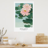 Japanese Art Print - Ohara Koson - Water Lilies ポスター (キッチン)