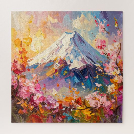 Japanese Art Puzzle Mount Fuji 富士山 日本 ジグソーパズル (縦)