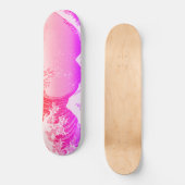 Japanese artwork painting wave, スケートボード (正面)