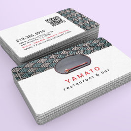 Japanese Asian Restaurant Chef Catering 名刺