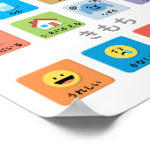 Japanese Autism AAC Pointing Communication 01 ポスター (角)