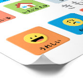 Japanese Autism AAC Pointing Communication 02 ポスター (角)