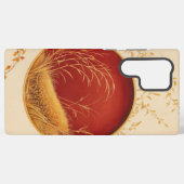 Japanese Autumn Moon Phone Case Samsung Galaxyケース (裏面横)