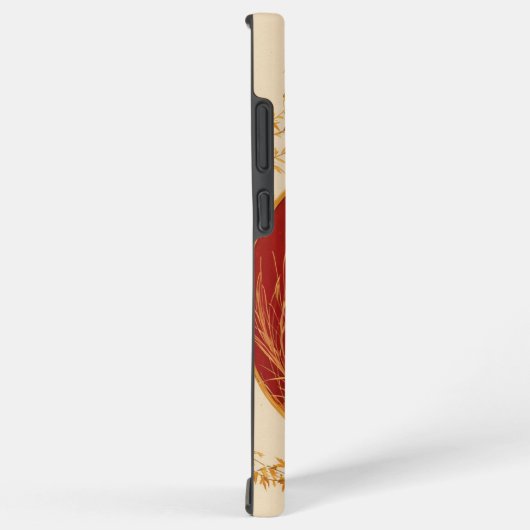 Japanese Autumn Moon Phone Case Samsung Galaxyケース (右側面)