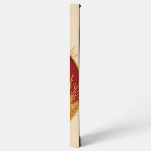 Japanese Autumn Moon Phone Case Samsung Galaxyケース (左側面)