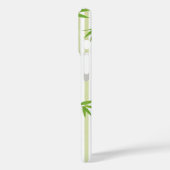 Japanese Bamboo and Floral Stripe Pattern Case-Mate iPhoneケース (裏面 / 左)