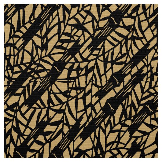 Japanese Bamboo Stencil Ise Katagami Pattern ファブリック (見本)