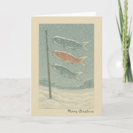 Japanese banners - Christmas Card カード
