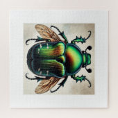 Japanese beetle 260824IREF230 - Watercolor ジグソーパズル (横)