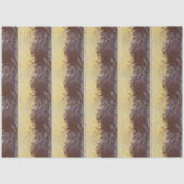 Japanese Botanical Minimal Leaves Soft Gold Light 薄葉紙 (正面)