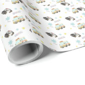 Japanese Cars [Kawaii JAPAN] ラッピングペーパー (ロールコーナー)