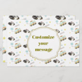 Japanese Cars [Kawaii JAPAN] 便箋 (正面/裏面)