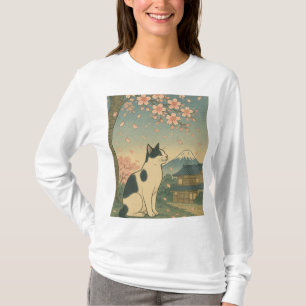 【Japanese Cat T-Shirt】 Tシャツ