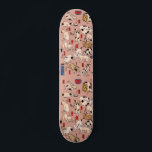 Japanese Cats Woodblock ukiyo-e Vintage Kitty スケートボード<br><div class="desc">Change the background color! Just click on "Edit Design" to change the color. This image is based on the ukiyo-e Cats print by the Japanese woodblock print illustrator Utagawa Kuniyoshi (1797-1861). This antique ukiyo-e print has fifty-five cats appear doing all kinds of kitty cat things. Cats Suggested As The Fifty-three...</div>