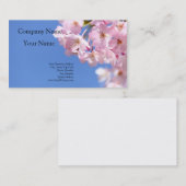Japanese Cherry Blissom 名刺 (正面/裏面)