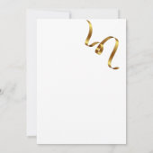 Japanese Cherry Blossom Castle Wedding Invitation  招待状 (裏面)