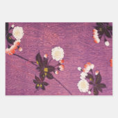 Japanese Cherry Blossom Design ラッピングペーパーシート (正面3)