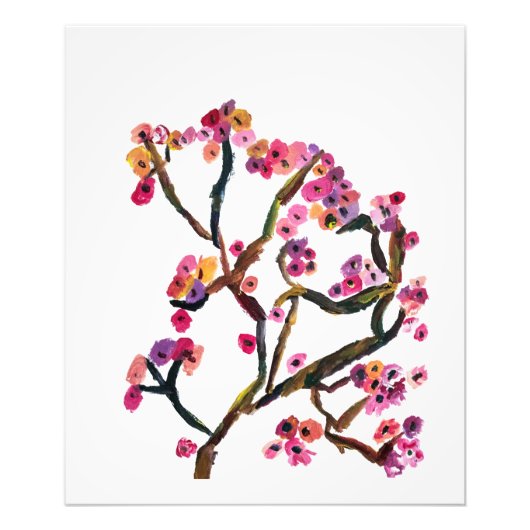 Japanese Cherry Blossom Large Print フォトプリント (正面)