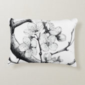 Japanese Cherry Blossom Sakura アクセントクッション (裏面)